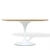 Mesa Saarinen Oval em Madeira Pau Ferro Melamina 137x91 - comprar online
