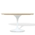 Mesa Saarinen Oval em Madeira Pau Ferro Melamina 140x90 - comprar online