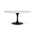 Mesa Saarinen Oval 200x100cm com Tampo em Mármore Espírito Santo - Nunex Móveis e Design