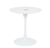 Mesa Saarinen Redondo 160cm com Tampo em Mármore Via Láctea