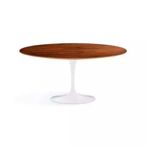 Mesa Saarinen Ø Redonda 100cm em Madeira Pau Ferro Melamina - comprar online