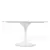 Mesa Saarinen Oval 198x122cm com Tampo em Nanoglass na internet