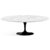 Mesa Saarinen Oval 244x137cm Tampo em Mármore Carrara - Nunex Móveis e Design