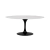 Mesa Saarinen Oval 140x90cm com Tampo em Nanoglass - Nunex Móveis e Design