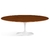 Mesa Saarinen Oval 137x91cm em Madeira Imbuia Melamina