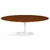 Mesa Saarinen Oval 180x90cm em Madeira Imbuia Melamina