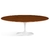 Mesa Saarinen Oval 160x90cm em Madeira Imbuia Melamina
