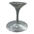 Base Saarinen Redonda Crua p/ tampo de até 90cm (Sem acabamento)
