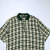 Vintage Knit Plaid Shirt - comprar online