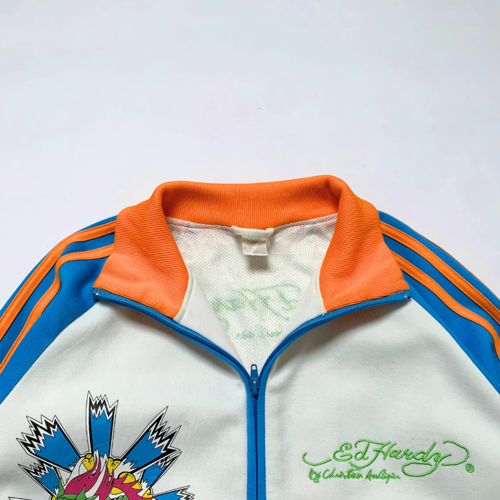 Ed Hardy By Christian Audigier Colorful Koi Specialty Track Jacket