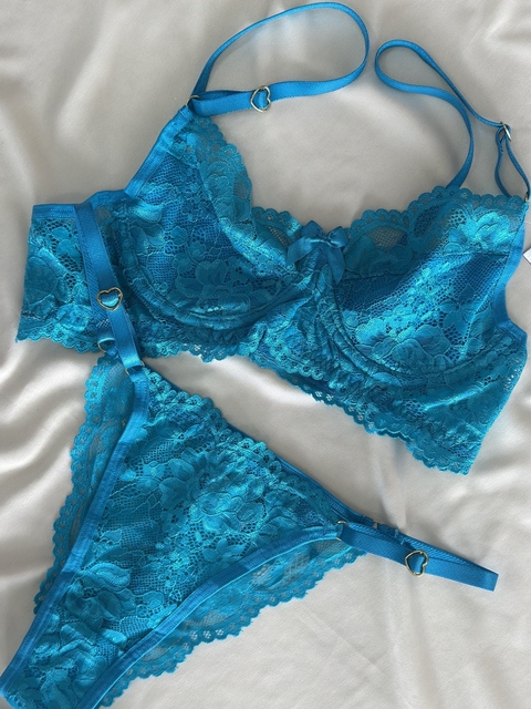 Conjunto Amanda Turquesa - comprar online