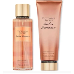VICTORIA´S SECRET - KIT Creme hidratante e Body Splash Amber Romance