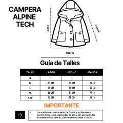Campera Alpine Tech en internet