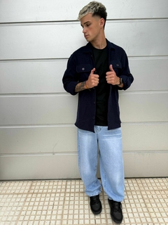CAMISACO DEMIAN AZUL MARINO en internet