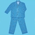 Pijama Jin - Azul