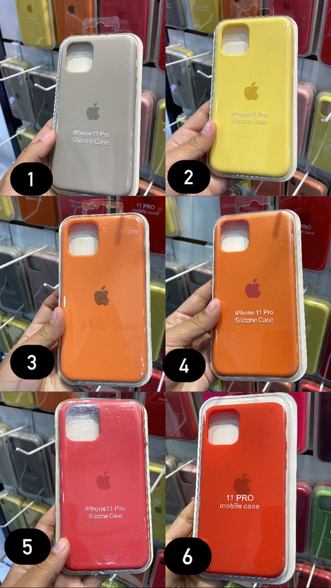 SILICONE CASE IP 11 PRO - comprar online