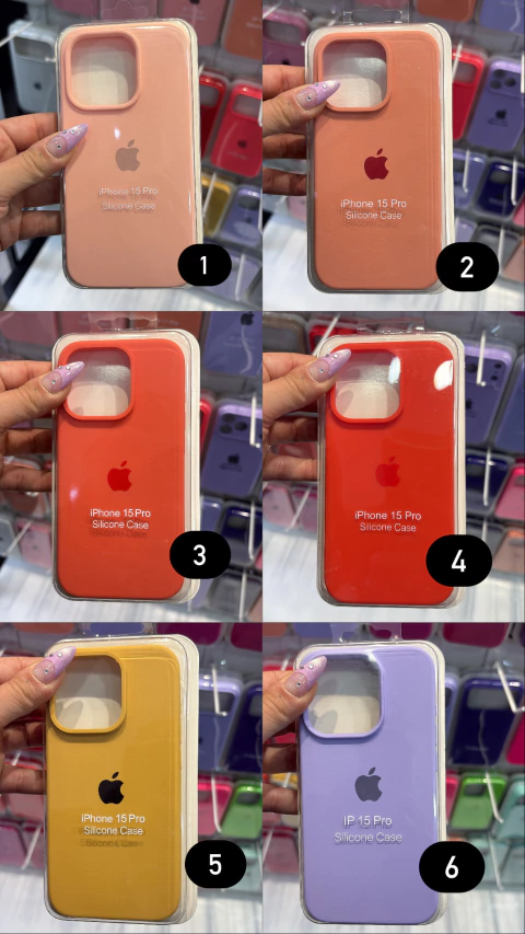 SILICONE CASE IP 15 Pro