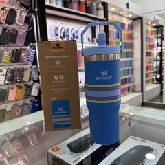 FLIP STRAW TUMPLER 887ml AZURE MESH