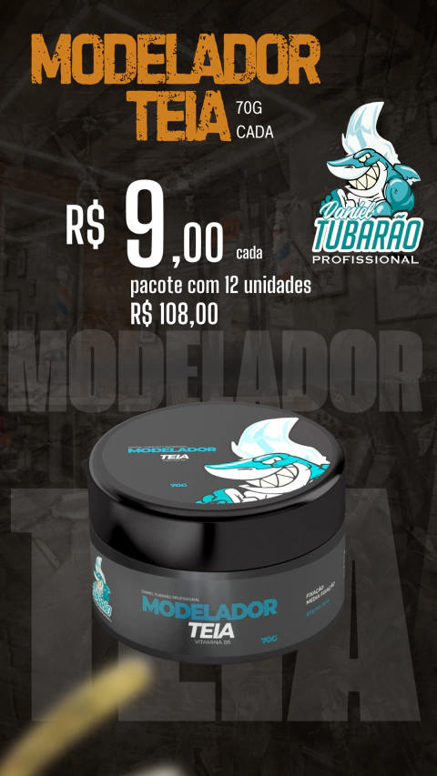 MODELADOR TEIA 12 UNIDADES 70g CADA - comprar online
