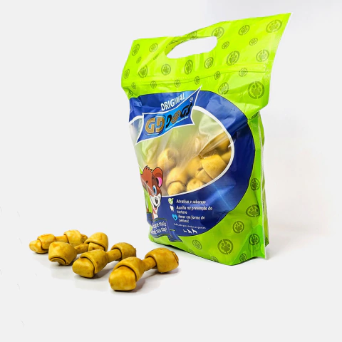 Nó Rígido sabor defumado 4x5