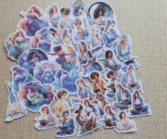 Kit adesivos meninas Clubinho La Délicatesse "Starry Night"