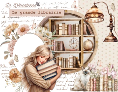 Clubinho La Délicatesse nº 05 - La Grande Librairie