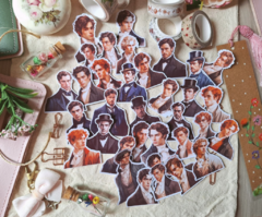 Kit de adesivos "Victorian Gentleman" - La Délicatesse