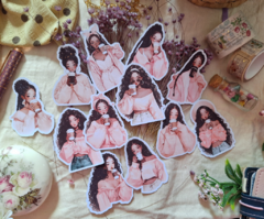 Imagem do Kit de adesivos "Coffee Love 1"