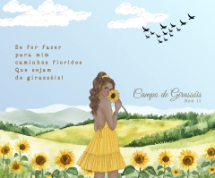 Clubinho La Delicatesse 11 - Campo de girassóis (Kit Digital) - comprar online