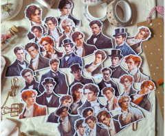 Kit de adesivos "Victorian Gentleman" na internet