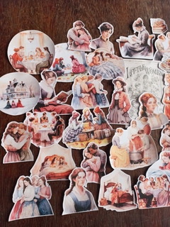 Imagem do kit de adesivos "Little Women"