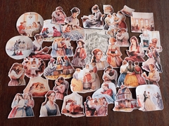 kit de adesivos "Little Women"