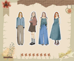 Kit de adesivos "Moment In Time" na internet