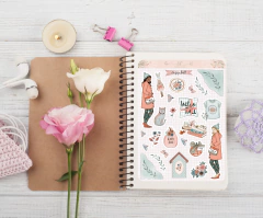 Kit de Cartelas - Delicadeza outonal - comprar online
