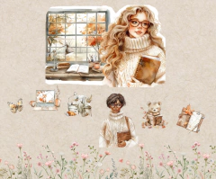 Kit de adesivos "Meu Planner de Outono" - La Délicatesse