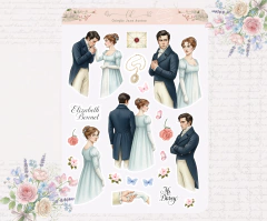 Coleção Jane Austen - Kit de Cartelas Orgulho e Preconceito - comprar online