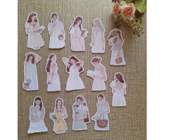 Imagem do Kit de adesivos "A Candura"