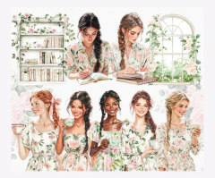 Kit de adesivos "Delicada Primavera" - loja online