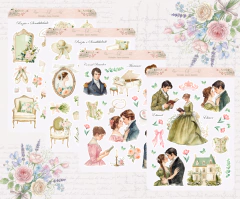 Coleção Jane Austen - Kit de Cartelas Razão e Sensibilidade