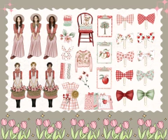 Kit de adesivos "Pomar de macieira" na internet