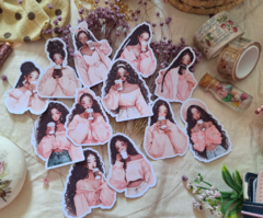 Kit de adesivos "Coffee Love 1" - comprar online