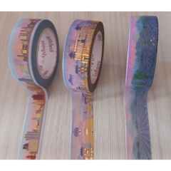 Amostra de Washi tape Simply Gilded "Cidades" - comprar online