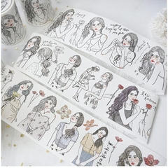 LOOP Washi Tape lindas meninas "Jennyuanzi "