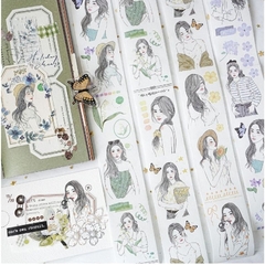 LOOP Washi Tape lindas meninas "Jennyuanzi " - loja online
