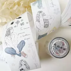 Imagem do LOOP Pet Tape YiEr Estúdio - Minha Menina Vintage