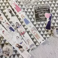LOOP Washi Tape StarLululu 2 - Lovely Good Times Girl - La Délicatesse