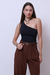 Calça Pantalona CAPPUCCINO - marrom - loja online