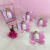 10 unid. Argila Rosa com Card Borboleta - comprar online