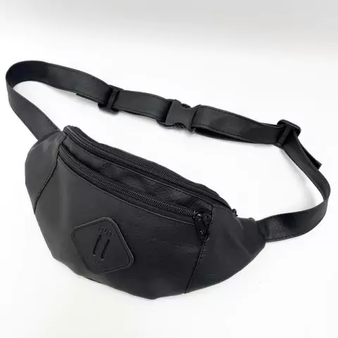 Riñonera negra hombre