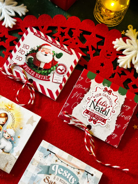 Card Personalizado Com Chocolate Cacau Show - Natal - comprar online